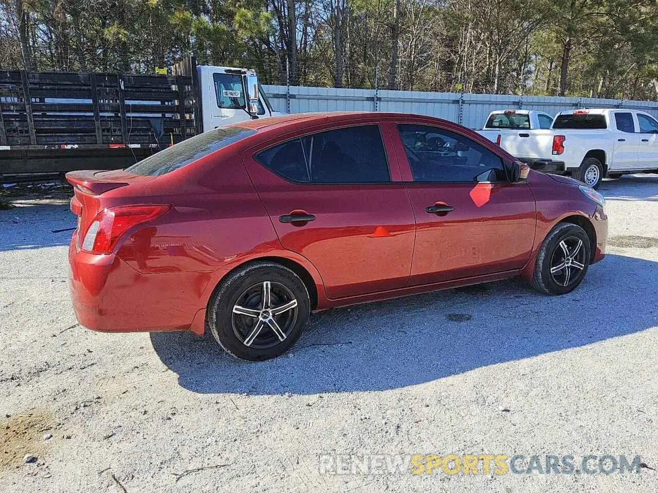 3 Photograph of a damaged car 3N1CN7AP8KL823206 NISSAN VERSA 2019