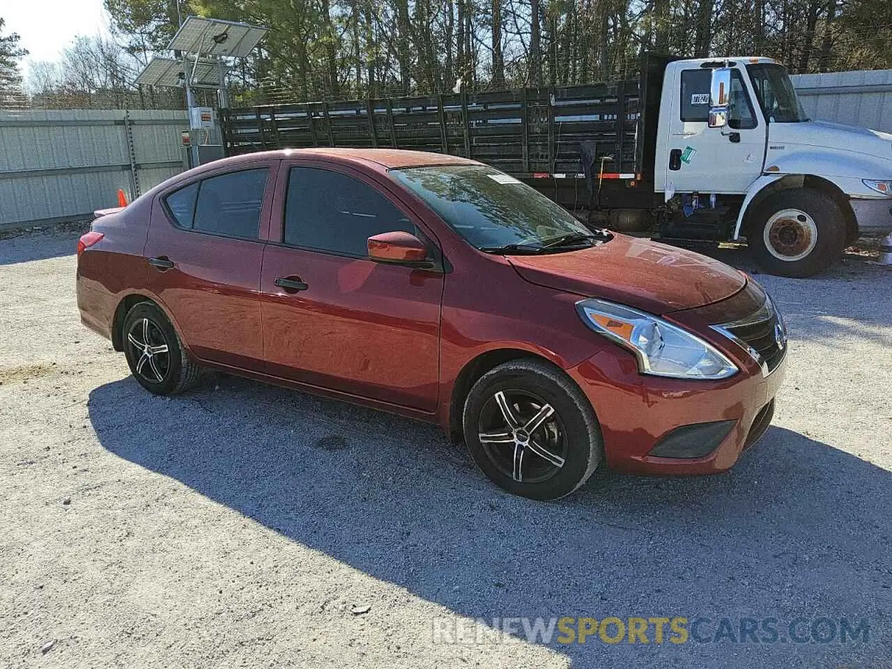 4 Photograph of a damaged car 3N1CN7AP8KL823206 NISSAN VERSA 2019