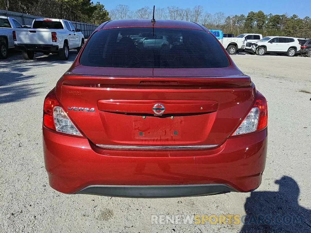 6 Photograph of a damaged car 3N1CN7AP8KL823206 NISSAN VERSA 2019