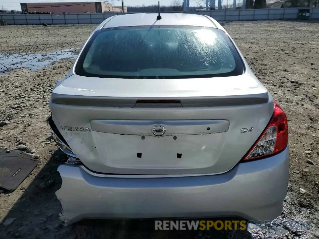 6 Photograph of a damaged car 3N1CN7AP8KL825053 NISSAN VERSA 2019