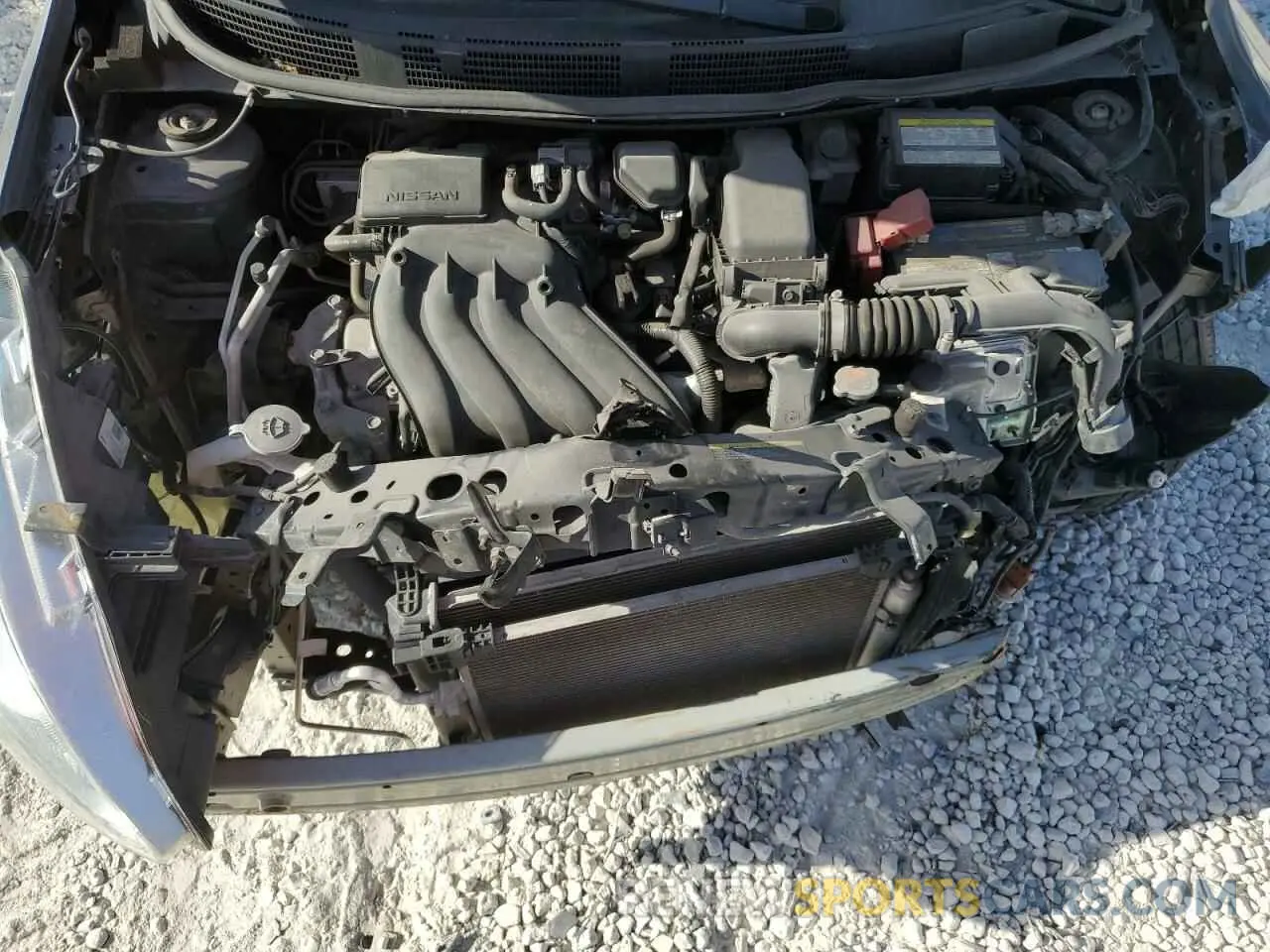 11 Photograph of a damaged car 3N1CN7AP8KL825716 NISSAN VERSA 2019
