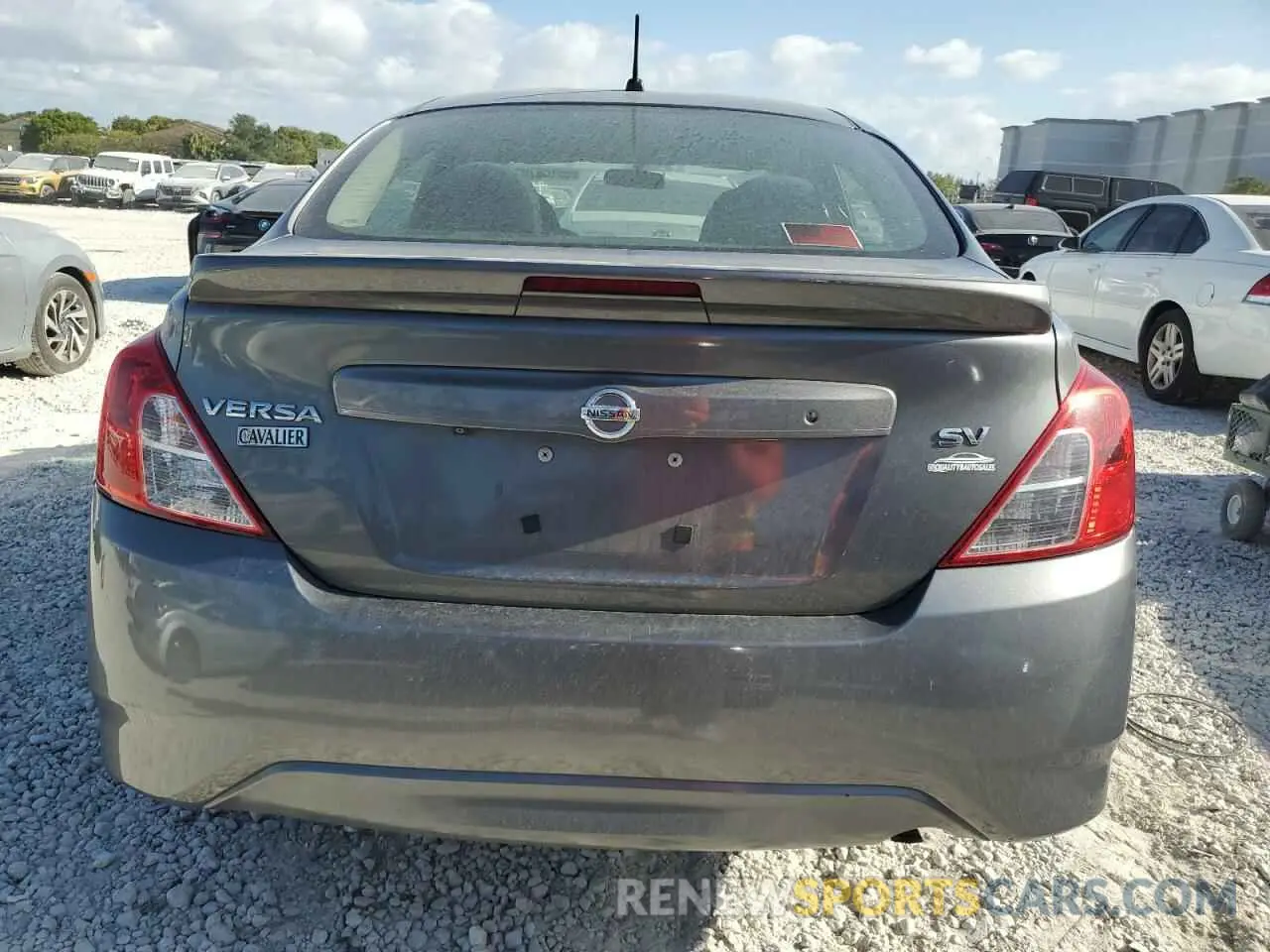 6 Photograph of a damaged car 3N1CN7AP8KL825716 NISSAN VERSA 2019