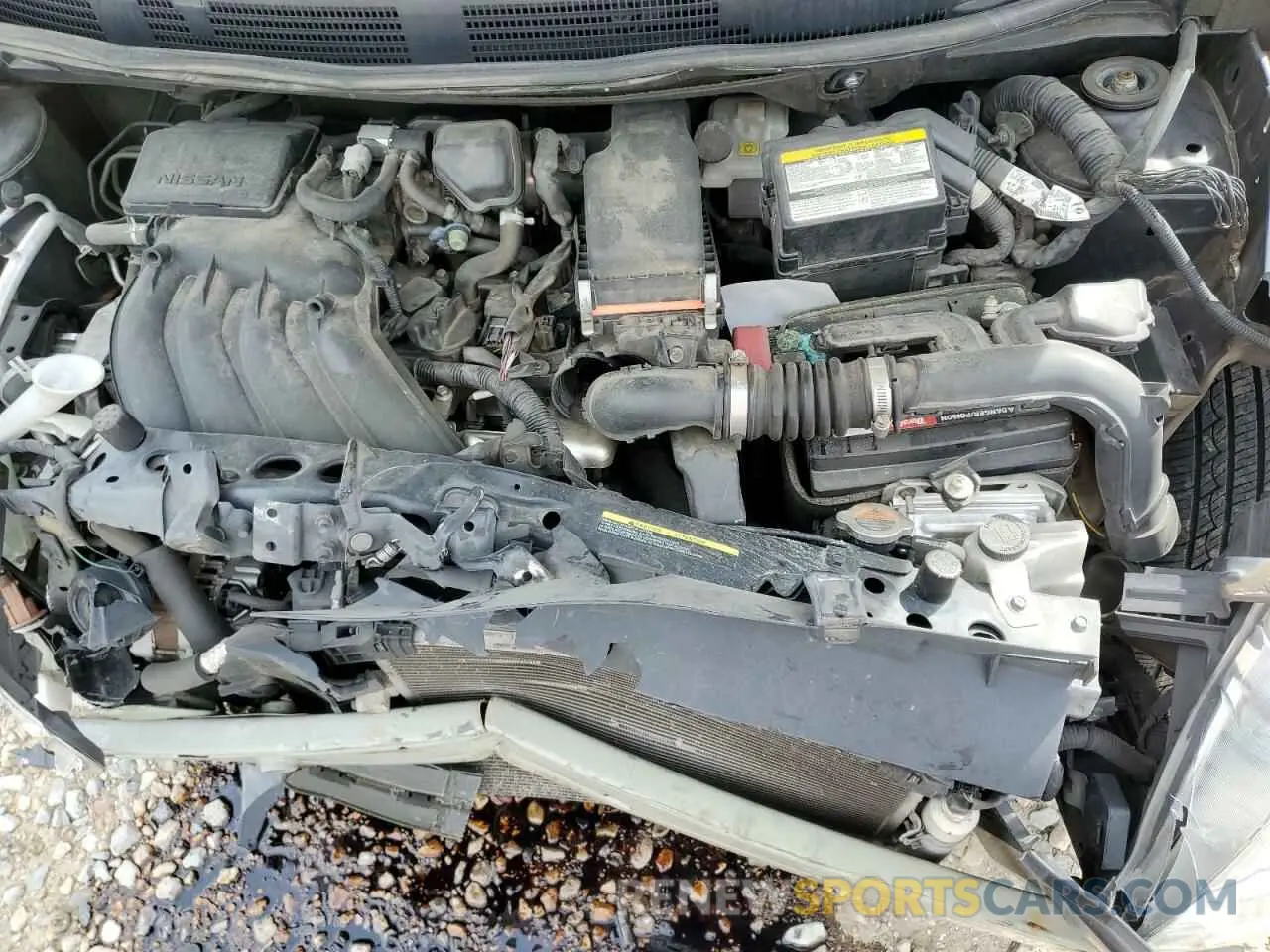 11 Photograph of a damaged car 3N1CN7AP8KL826199 NISSAN VERSA 2019