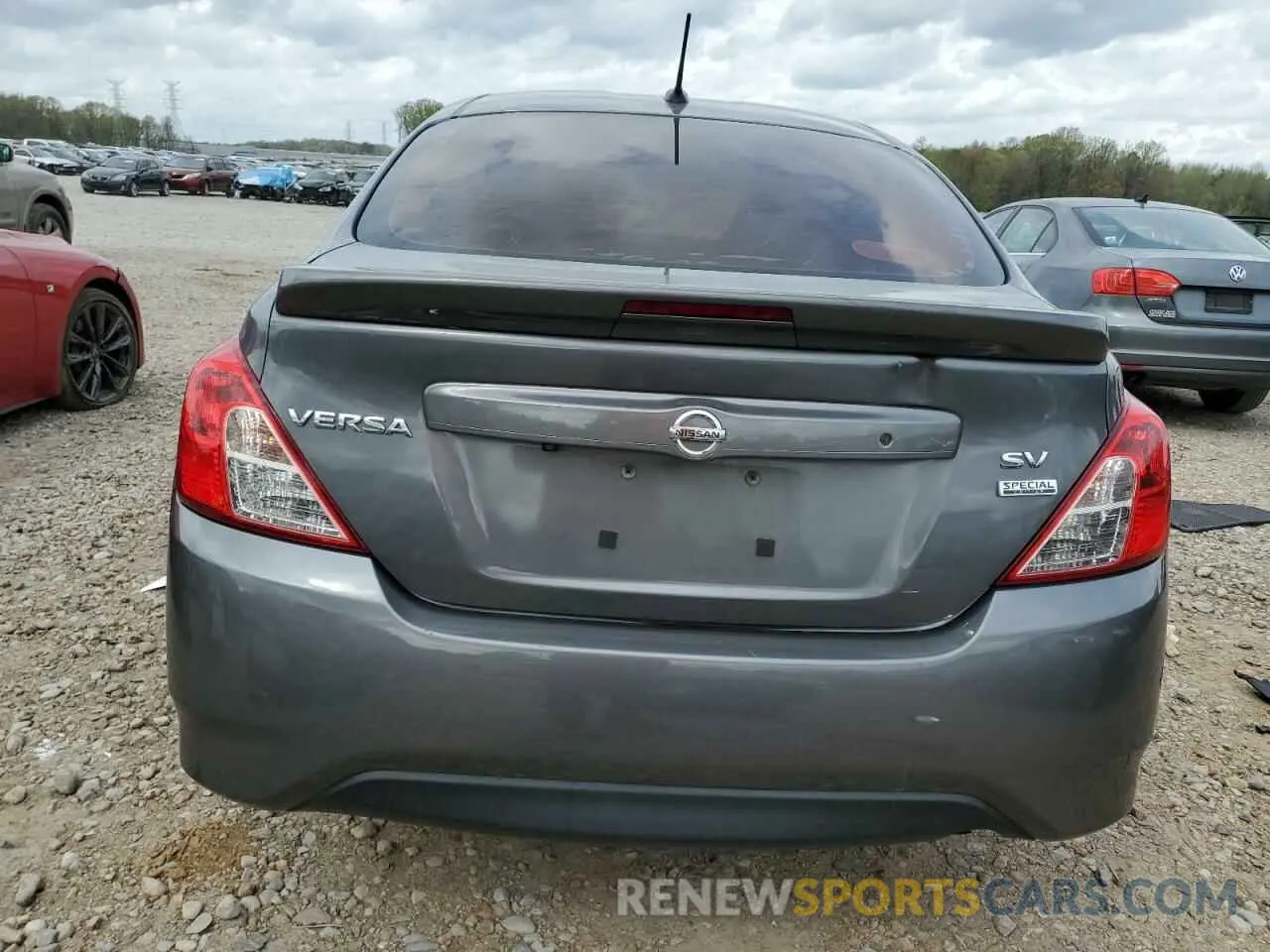 6 Photograph of a damaged car 3N1CN7AP8KL826199 NISSAN VERSA 2019