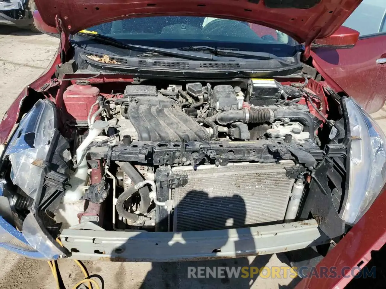 11 Photograph of a damaged car 3N1CN7AP8KL836120 NISSAN VERSA 2019