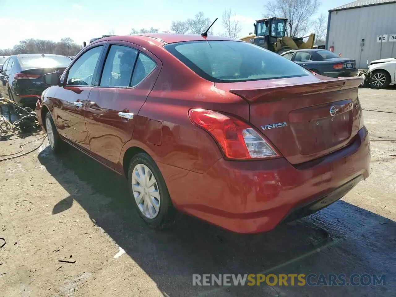 2 Photograph of a damaged car 3N1CN7AP8KL836120 NISSAN VERSA 2019