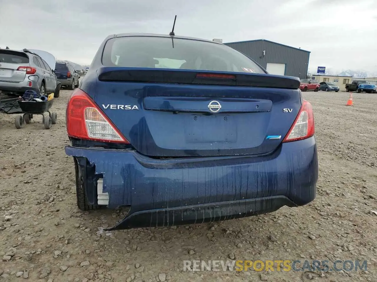 6 Photograph of a damaged car 3N1CN7AP8KL836215 NISSAN VERSA 2019