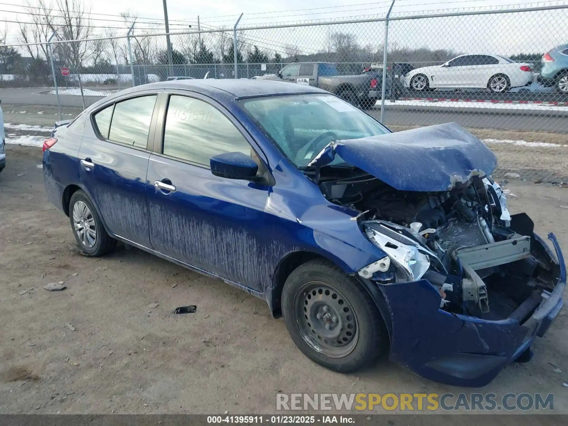 1 Photograph of a damaged car 3N1CN7AP8KL837803 NISSAN VERSA 2019