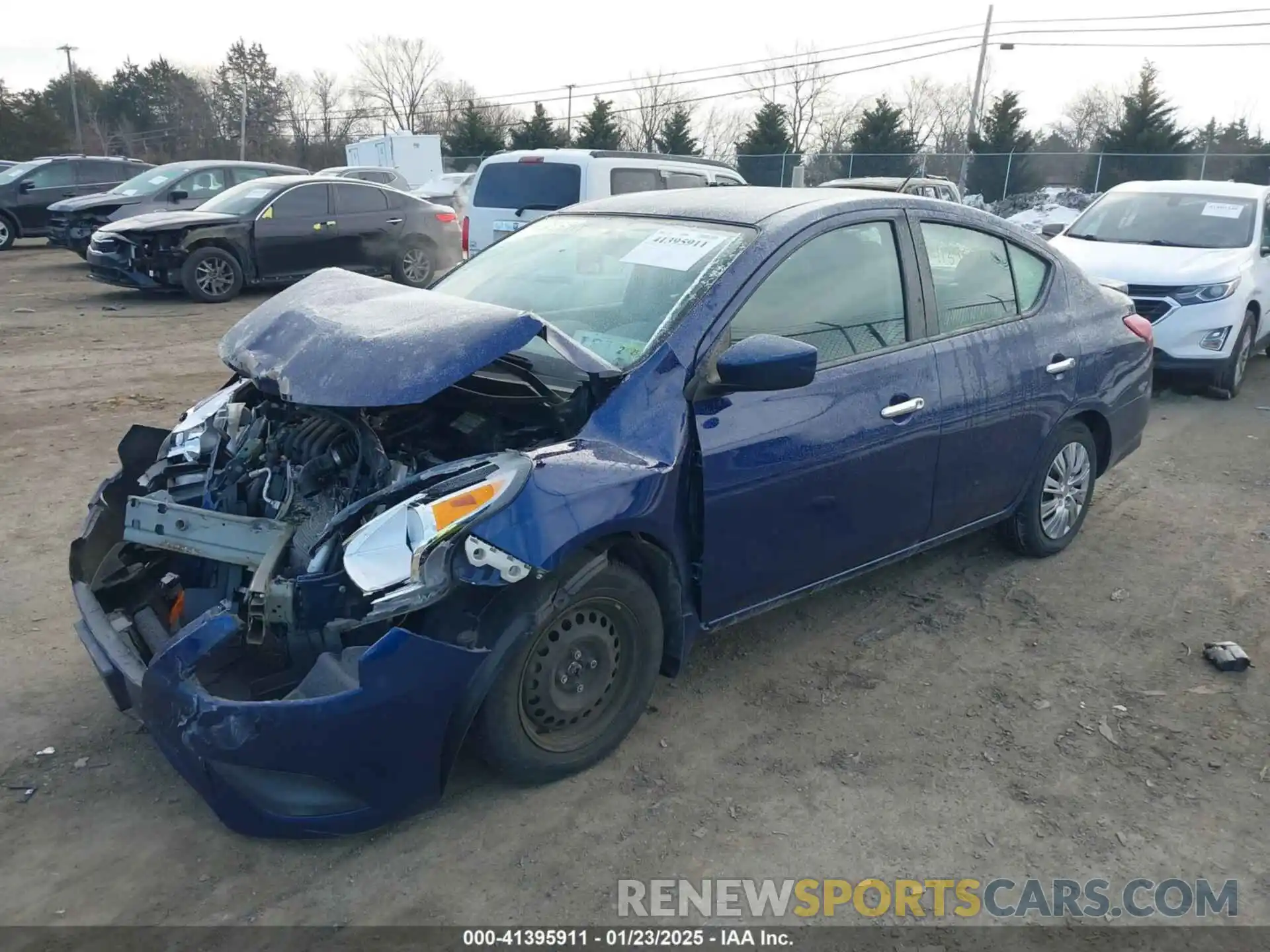 2 Photograph of a damaged car 3N1CN7AP8KL837803 NISSAN VERSA 2019