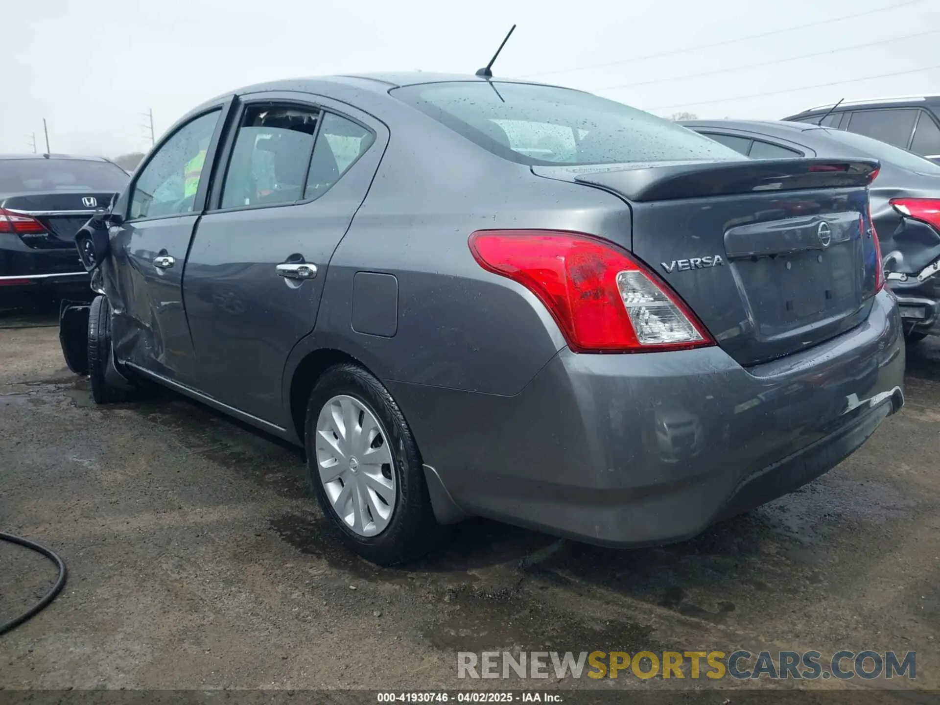 3 Photograph of a damaged car 3N1CN7AP8KL838112 NISSAN VERSA 2019