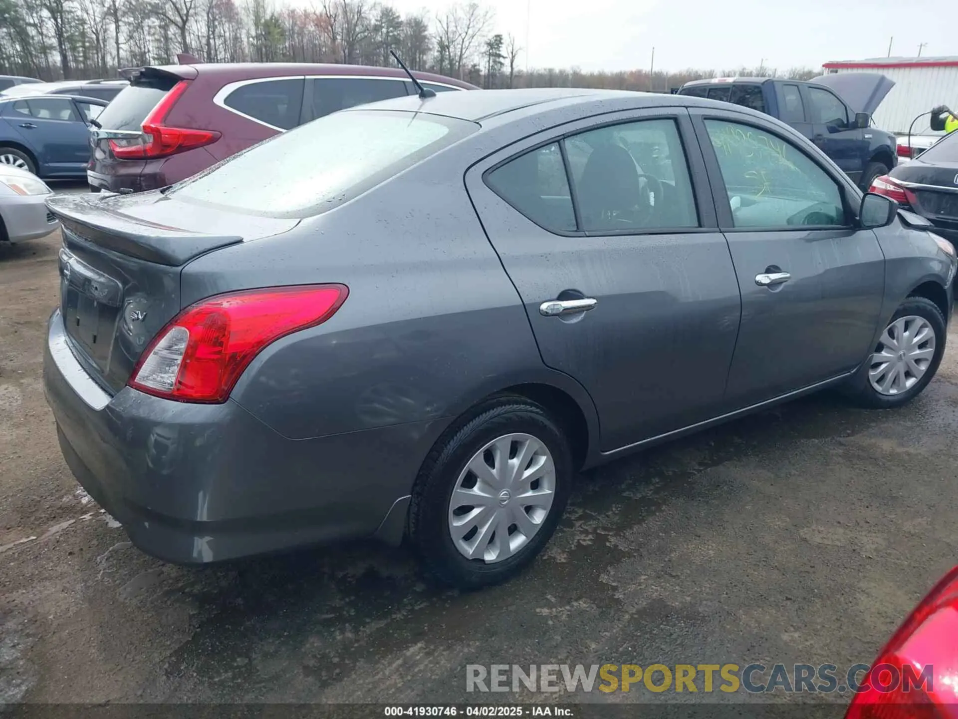 4 Photograph of a damaged car 3N1CN7AP8KL838112 NISSAN VERSA 2019