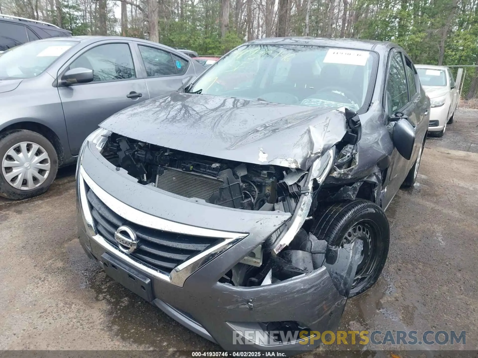 6 Photograph of a damaged car 3N1CN7AP8KL838112 NISSAN VERSA 2019