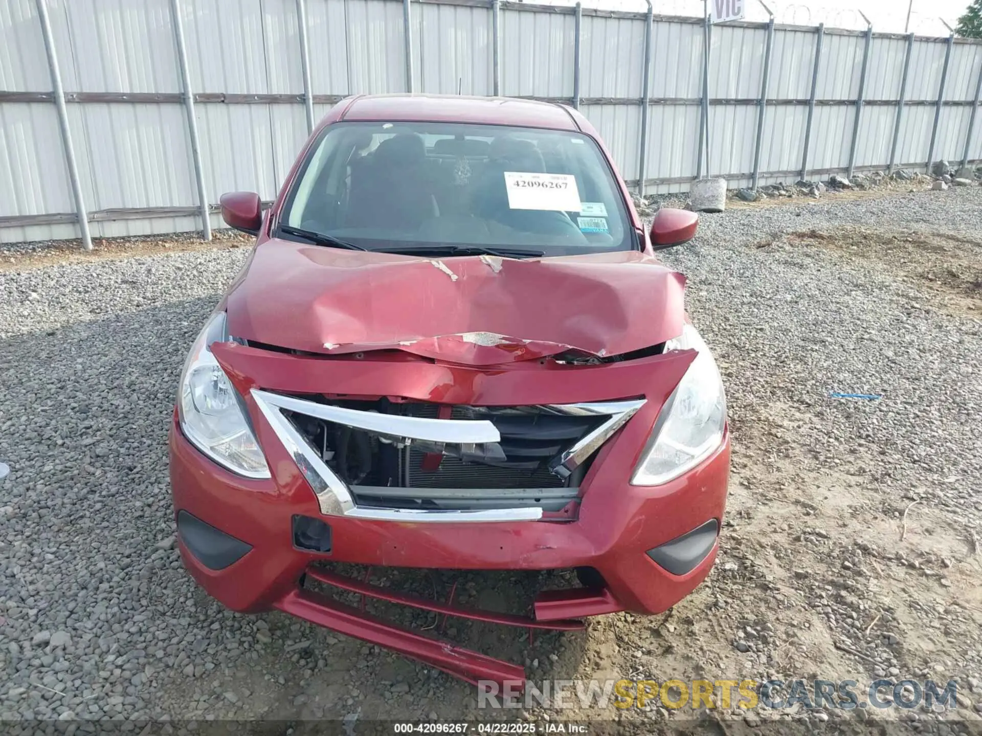 13 Photograph of a damaged car 3N1CN7AP8KL843407 NISSAN VERSA 2019