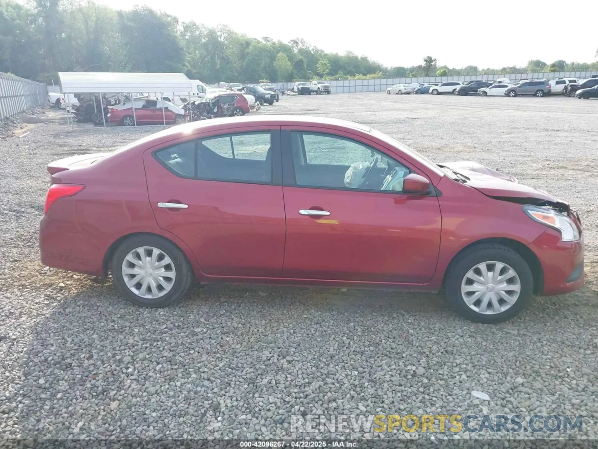 14 Photograph of a damaged car 3N1CN7AP8KL843407 NISSAN VERSA 2019