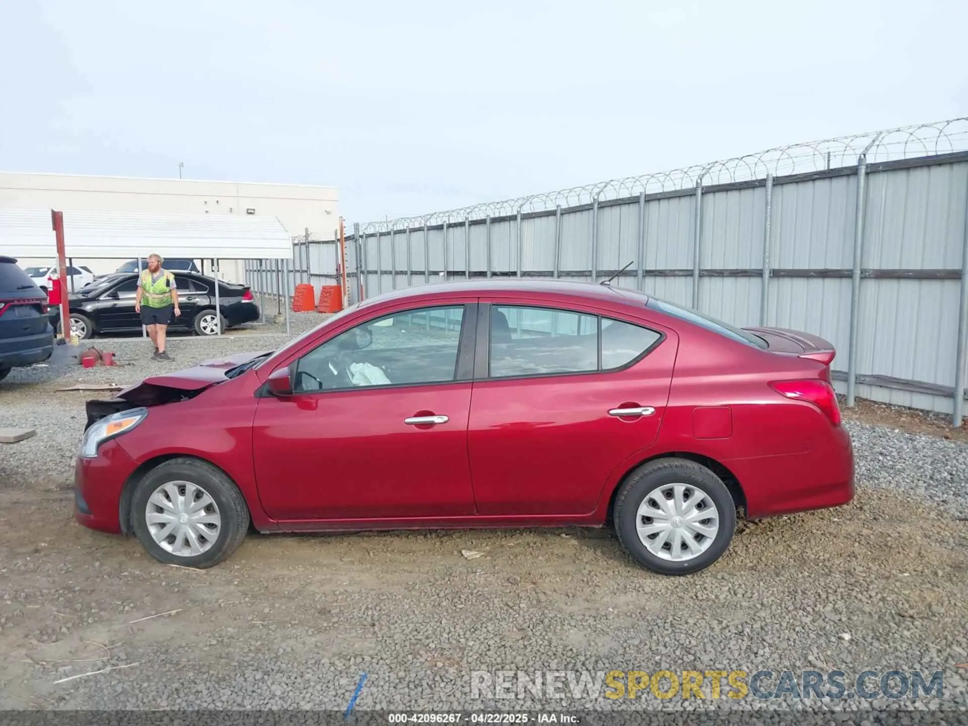 15 Photograph of a damaged car 3N1CN7AP8KL843407 NISSAN VERSA 2019