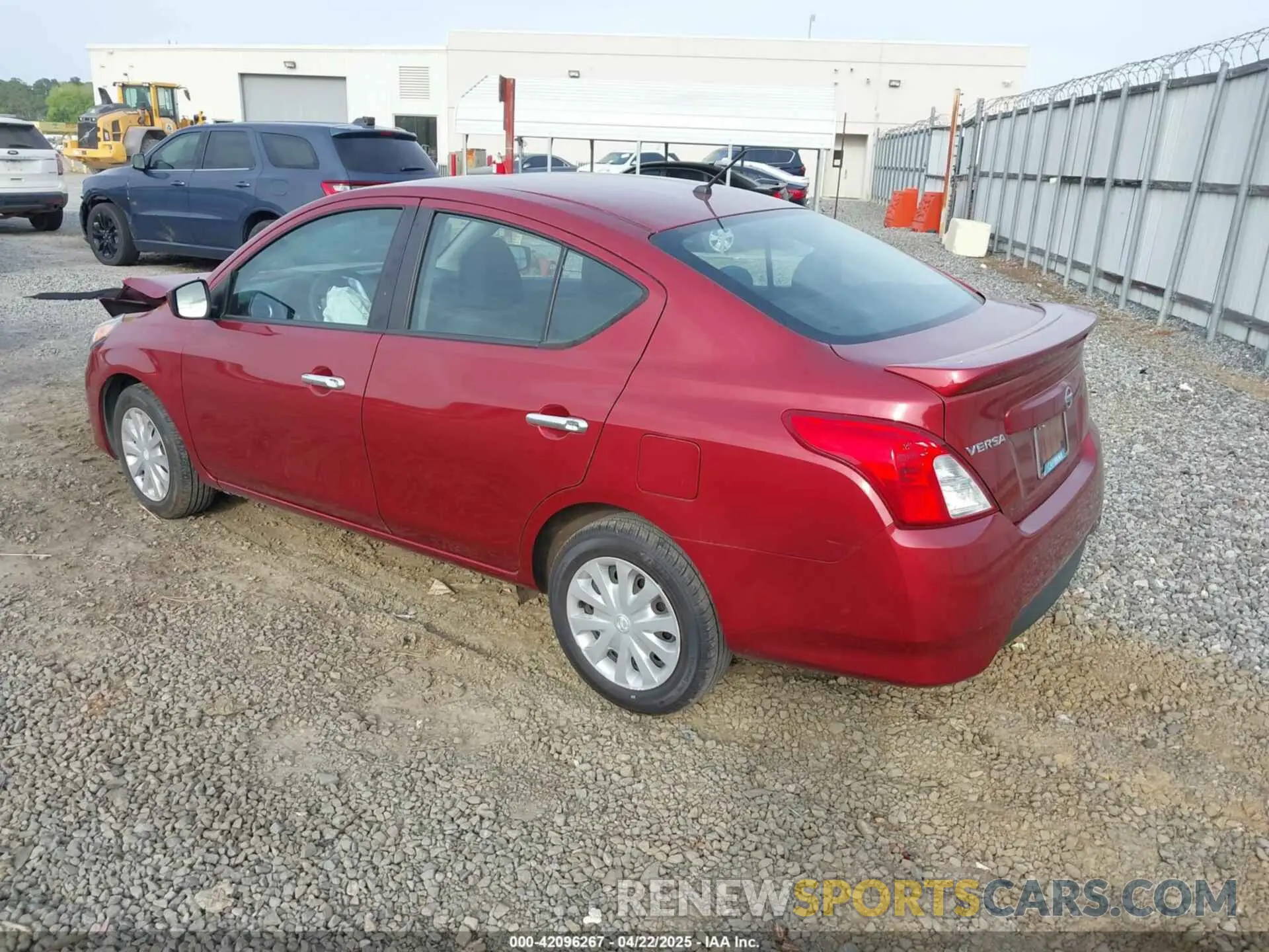 3 Photograph of a damaged car 3N1CN7AP8KL843407 NISSAN VERSA 2019