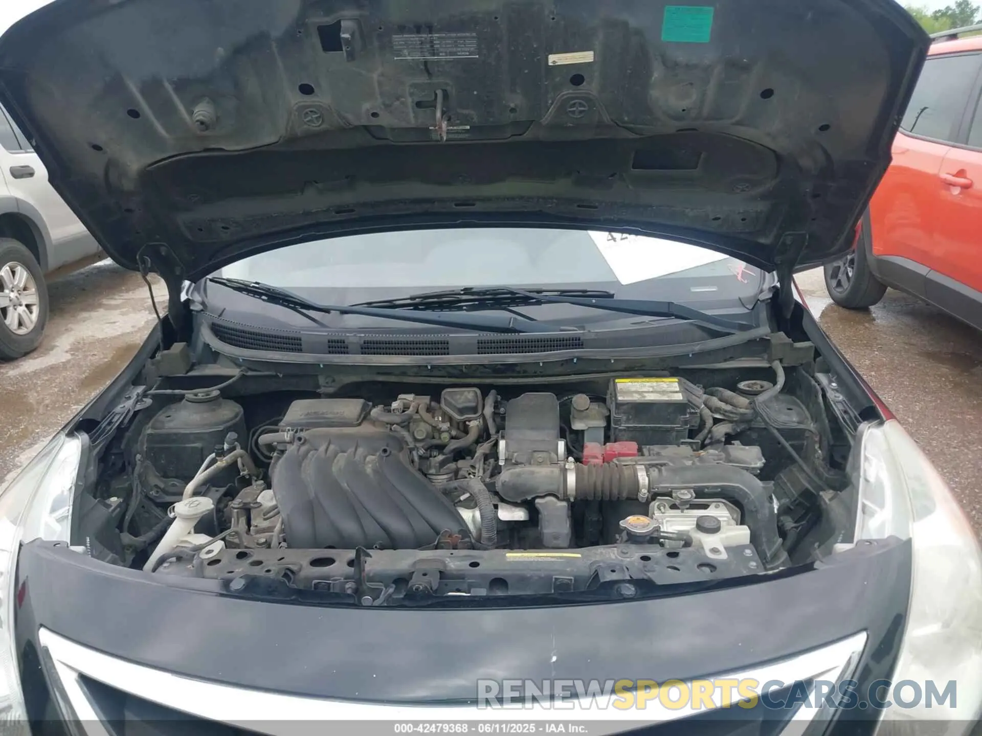 10 Photograph of a damaged car 3N1CN7AP8KL844055 NISSAN VERSA 2019