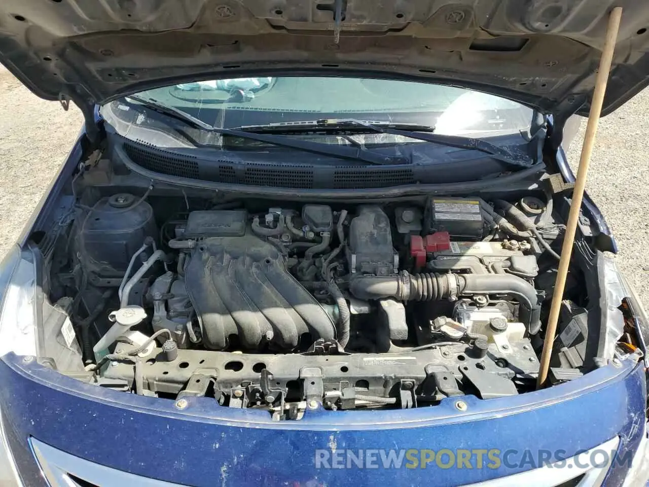 13 Photograph of a damaged car 3N1CN7AP8KL862264 NISSAN VERSA 2019