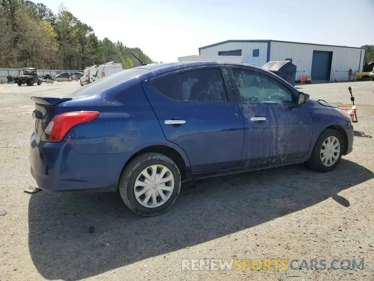 3 Photograph of a damaged car 3N1CN7AP8KL862264 NISSAN VERSA 2019