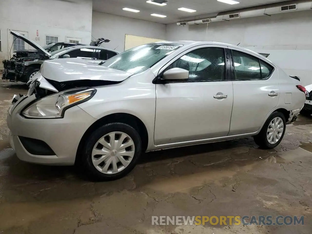 1 Photograph of a damaged car 3N1CN7AP8KL863026 NISSAN VERSA 2019