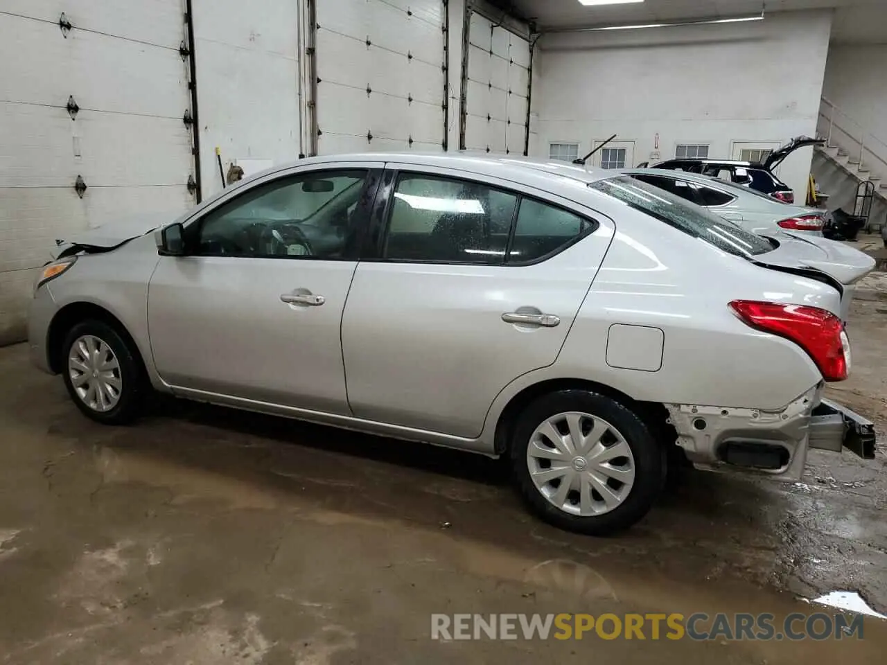2 Photograph of a damaged car 3N1CN7AP8KL863026 NISSAN VERSA 2019