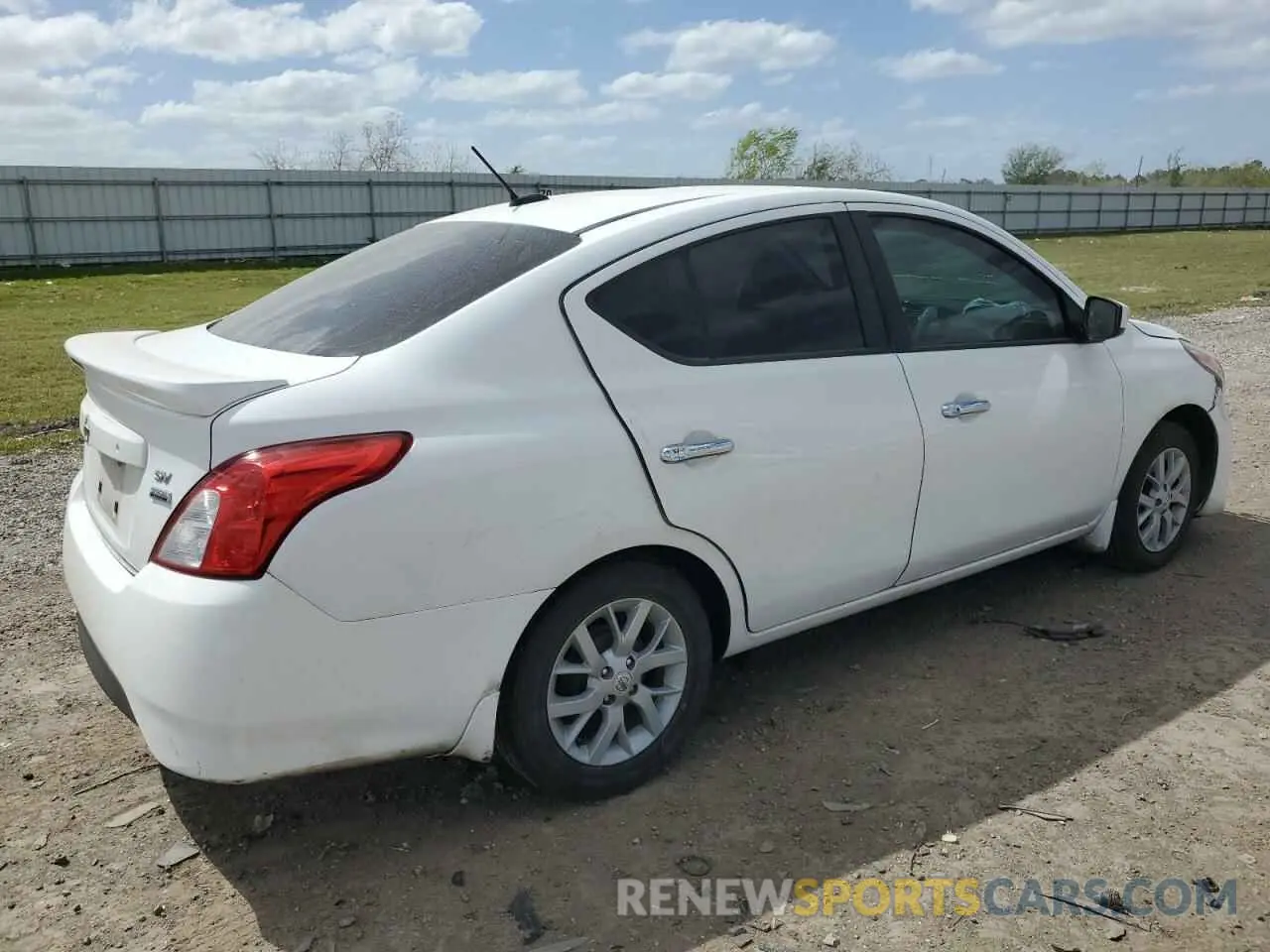 3 Photograph of a damaged car 3N1CN7AP8KL873913 NISSAN VERSA 2019