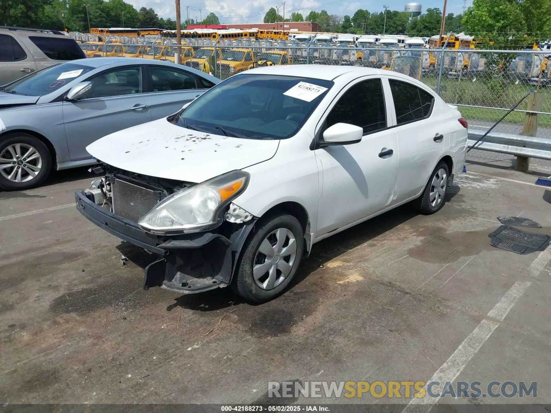 2 Photograph of a damaged car 3N1CN7AP8KL875242 NISSAN VERSA 2019