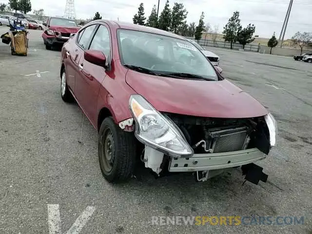 10 Photograph of a damaged car 3N1CN7AP8KL876858 NISSAN VERSA 2019
