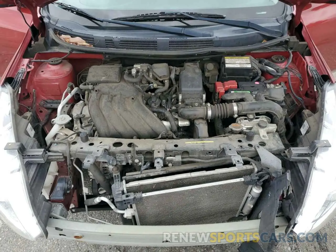 13 Photograph of a damaged car 3N1CN7AP8KL876858 NISSAN VERSA 2019
