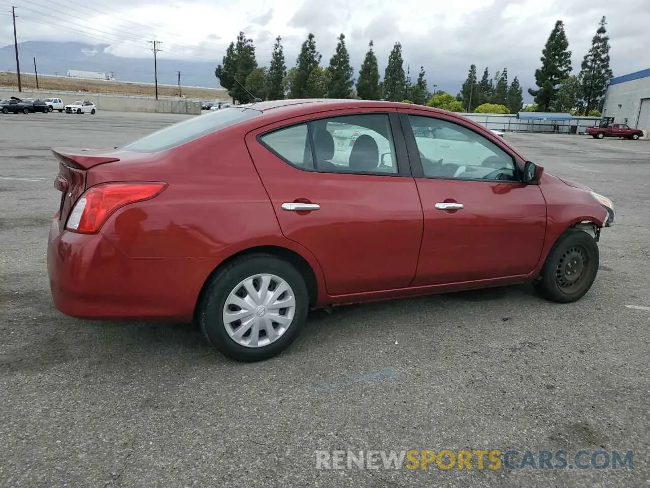 3 Photograph of a damaged car 3N1CN7AP8KL876858 NISSAN VERSA 2019