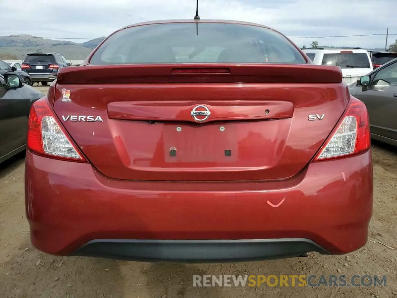 6 Photograph of a damaged car 3N1CN7AP8KL878822 NISSAN VERSA 2019