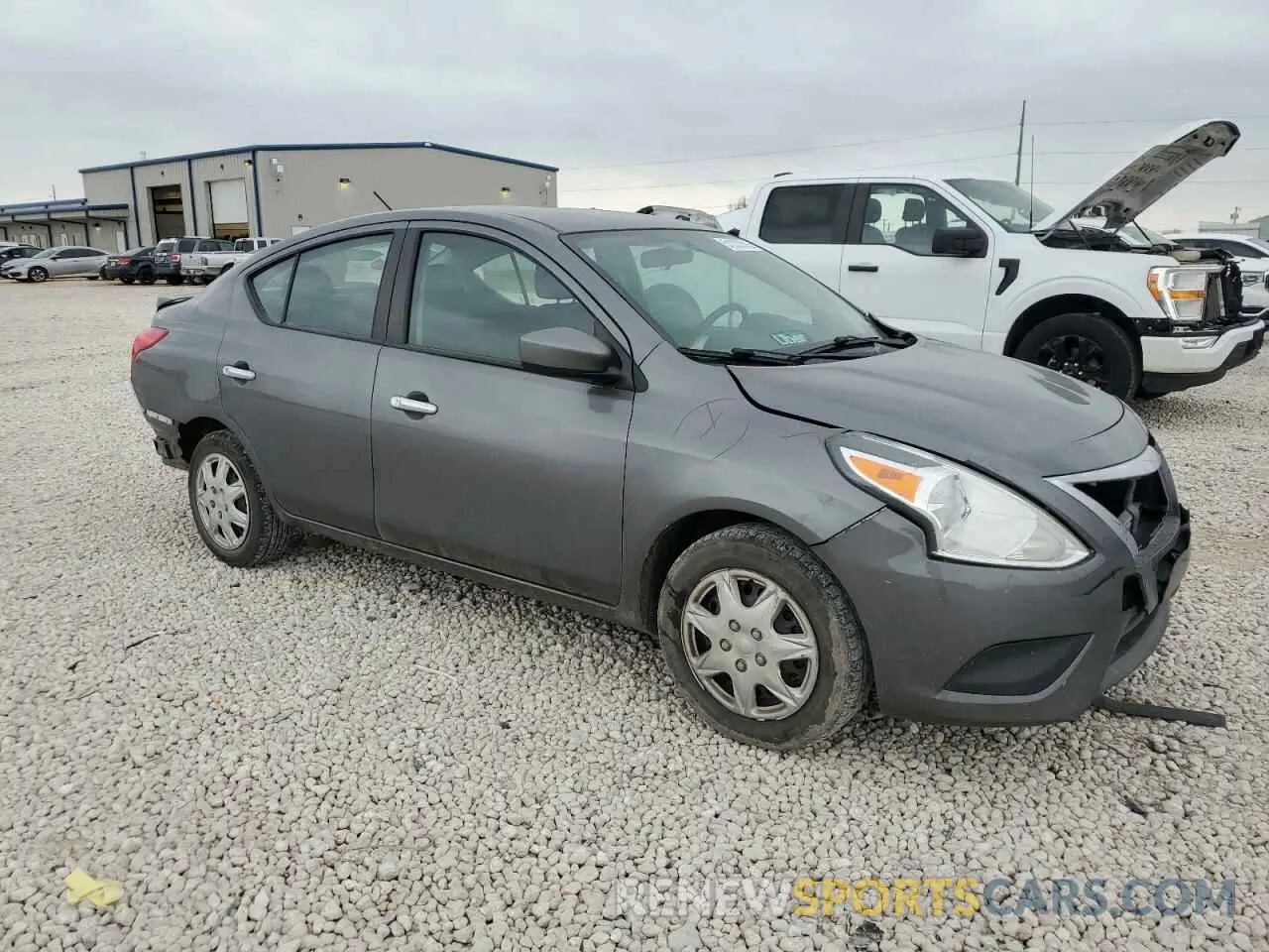 4 Photograph of a damaged car 3N1CN7AP9KL805068 NISSAN VERSA 2019