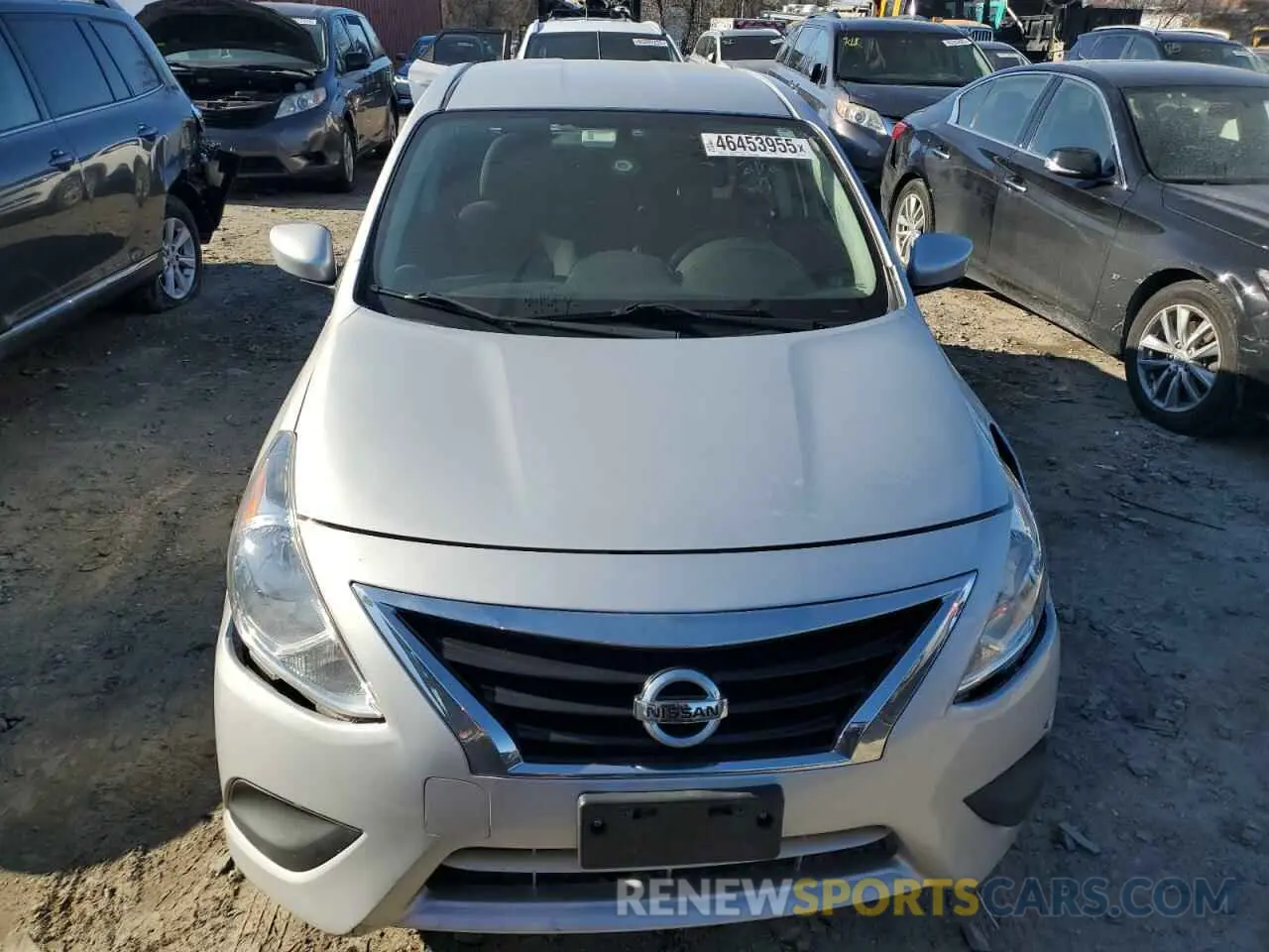 5 Photograph of a damaged car 3N1CN7AP9KL812991 NISSAN VERSA 2019