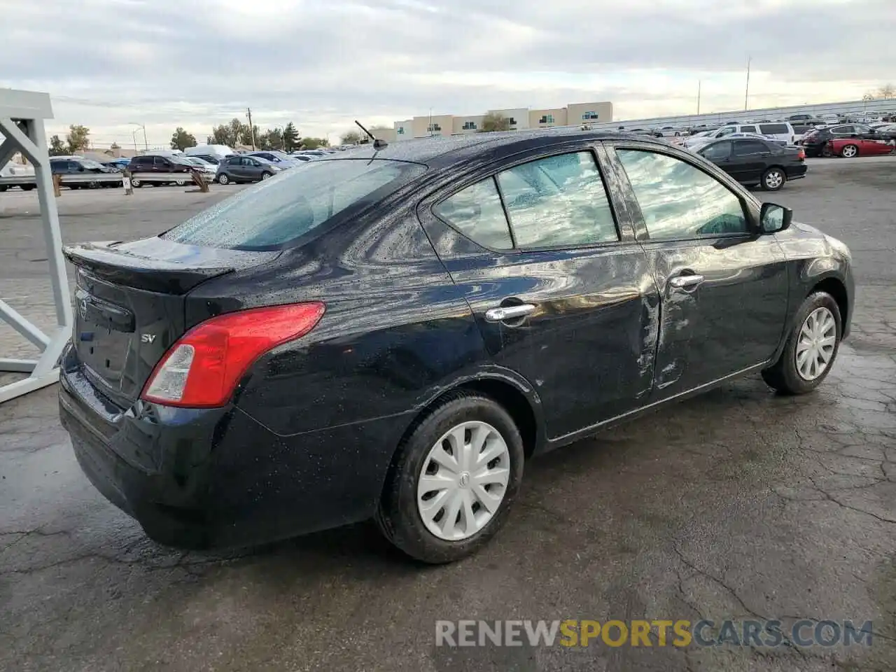 3 Photograph of a damaged car 3N1CN7AP9KL815521 NISSAN VERSA 2019