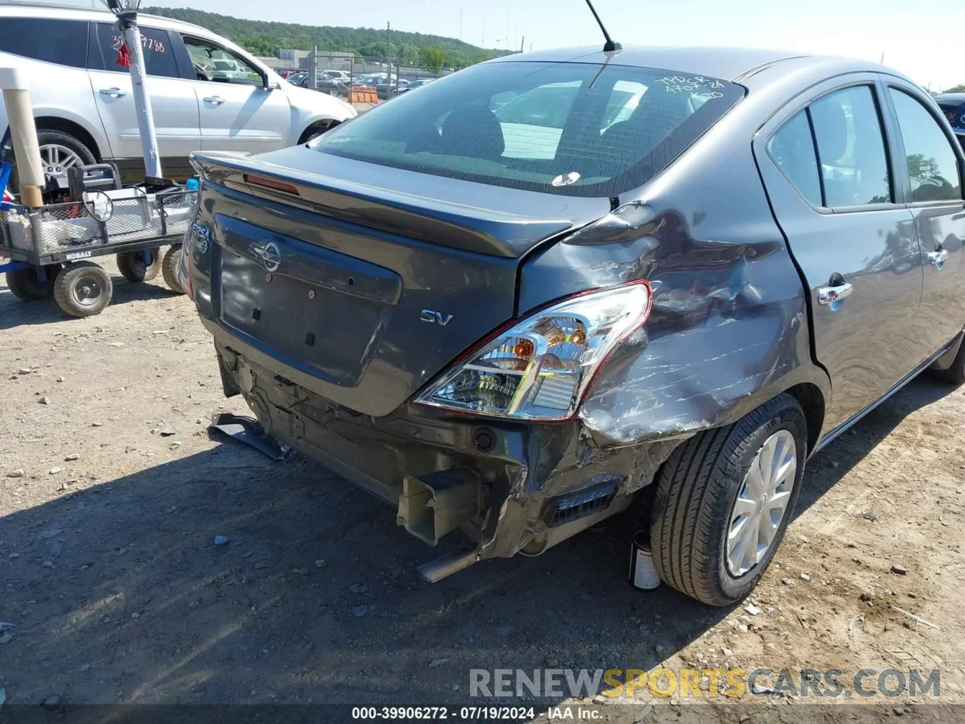 6 Photograph of a damaged car 3N1CN7AP9KL818600 NISSAN VERSA 2019