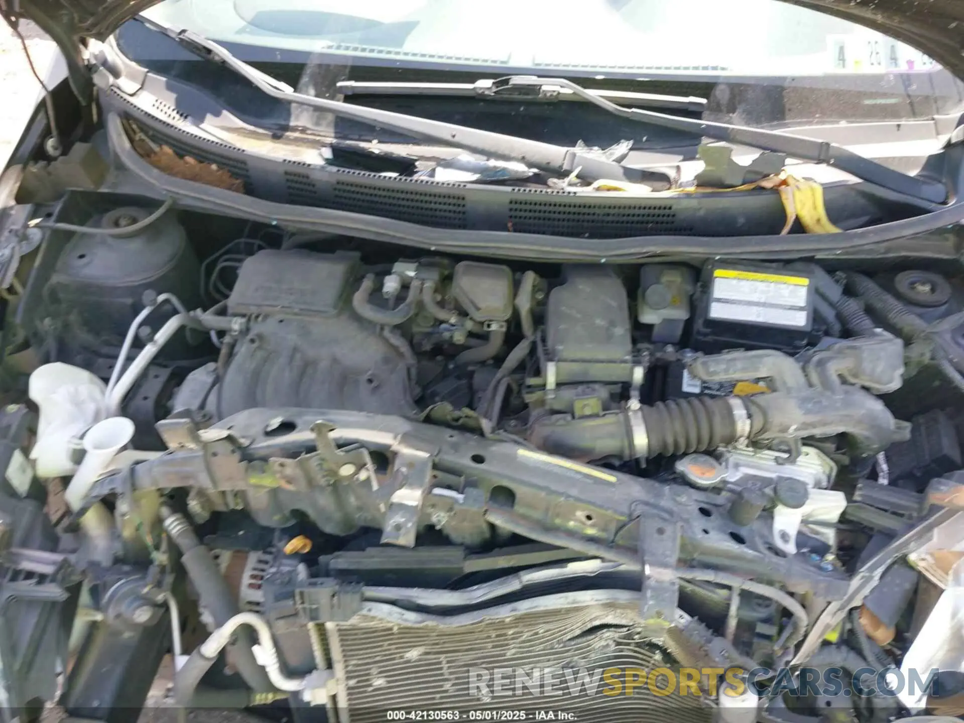 10 Photograph of a damaged car 3N1CN7AP9KL820573 NISSAN VERSA 2019