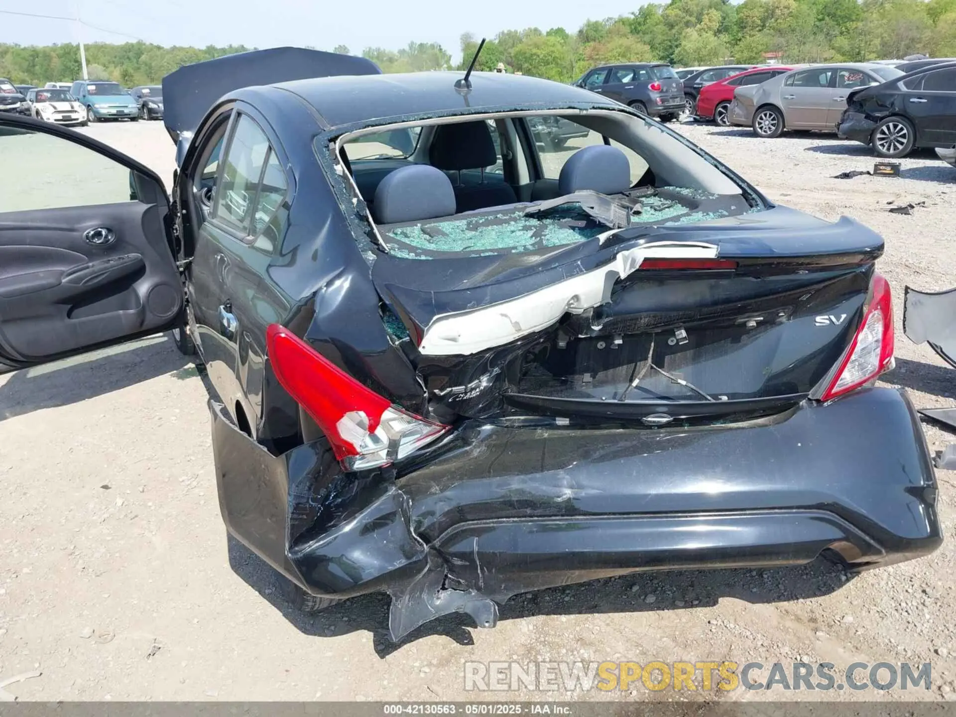 6 Photograph of a damaged car 3N1CN7AP9KL820573 NISSAN VERSA 2019
