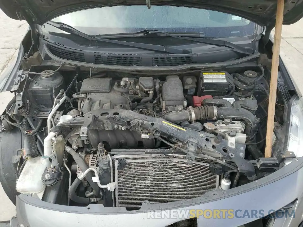 11 Photograph of a damaged car 3N1CN7AP9KL821500 NISSAN VERSA 2019