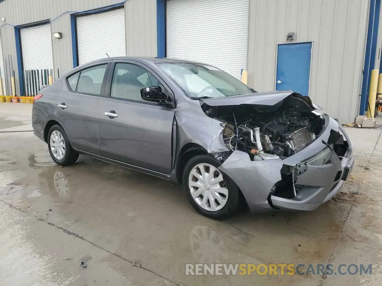 4 Photograph of a damaged car 3N1CN7AP9KL821500 NISSAN VERSA 2019