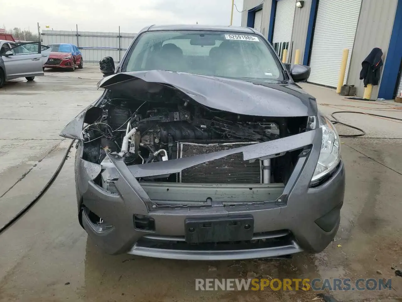 5 Photograph of a damaged car 3N1CN7AP9KL821500 NISSAN VERSA 2019