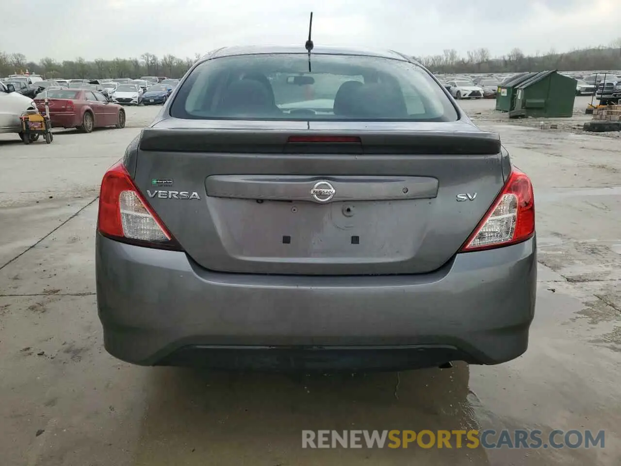 6 Photograph of a damaged car 3N1CN7AP9KL821500 NISSAN VERSA 2019