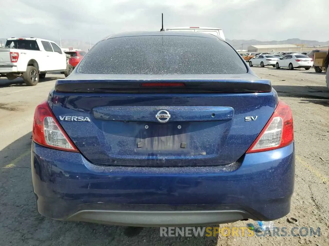 6 Photograph of a damaged car 3N1CN7AP9KL822081 NISSAN VERSA 2019