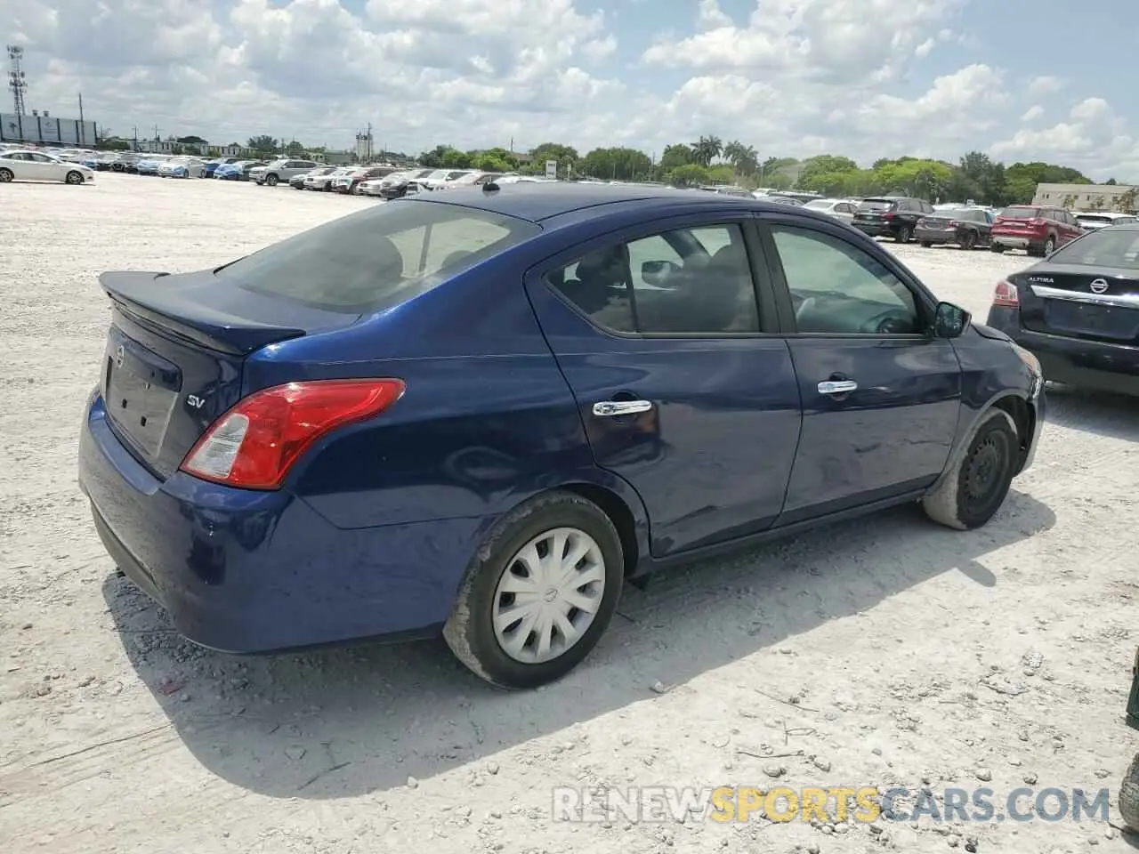 3 Photograph of a damaged car 3N1CN7AP9KL823103 NISSAN VERSA 2019