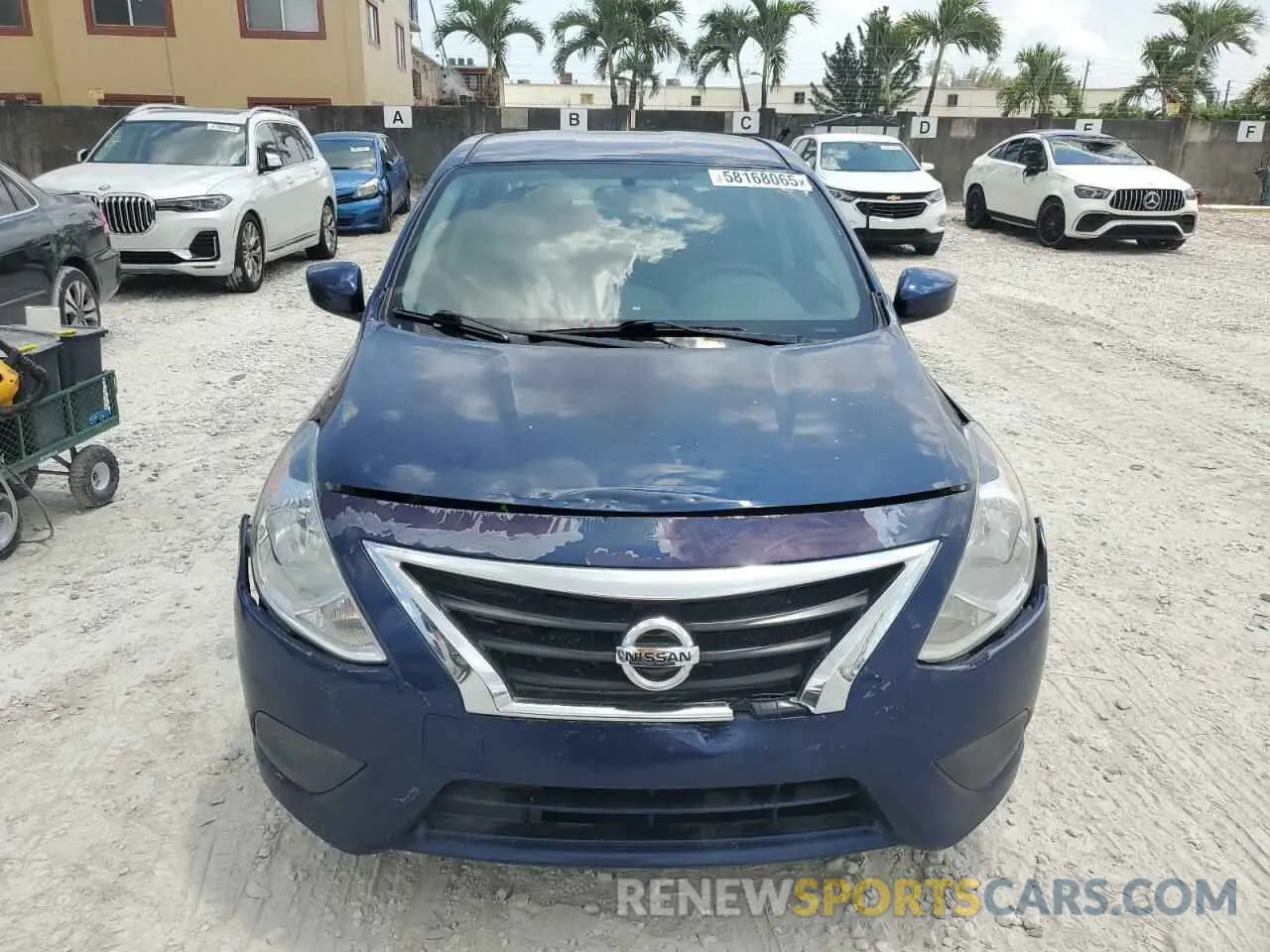 5 Photograph of a damaged car 3N1CN7AP9KL823103 NISSAN VERSA 2019