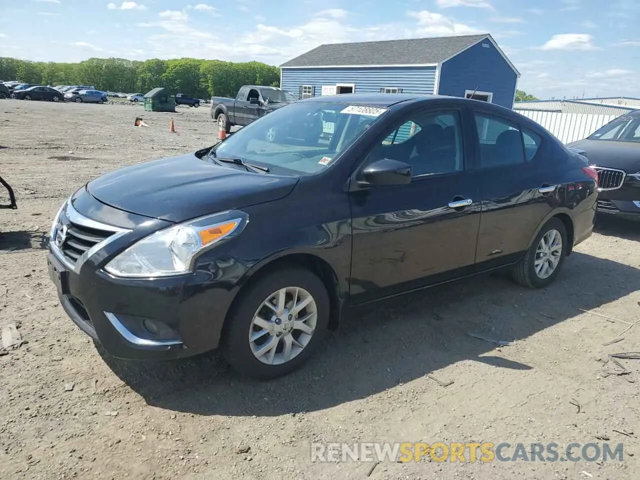 1 Photograph of a damaged car 3N1CN7AP9KL830231 NISSAN VERSA 2019