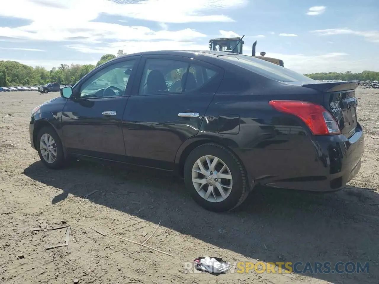 2 Photograph of a damaged car 3N1CN7AP9KL830231 NISSAN VERSA 2019