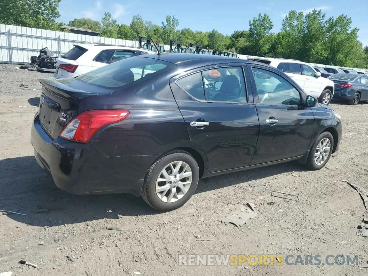 3 Photograph of a damaged car 3N1CN7AP9KL830231 NISSAN VERSA 2019