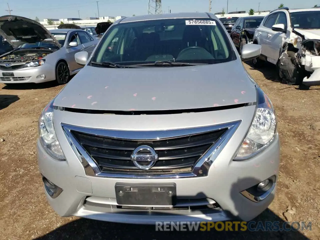 5 Photograph of a damaged car 3N1CN7AP9KL831329 NISSAN VERSA 2019