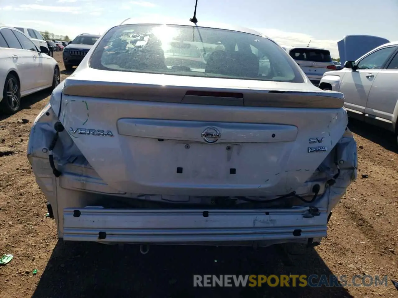 6 Photograph of a damaged car 3N1CN7AP9KL831329 NISSAN VERSA 2019