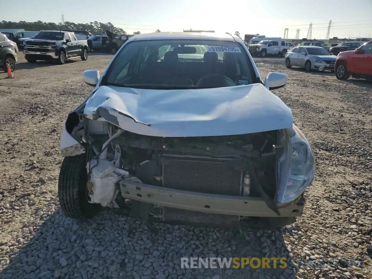 5 Photograph of a damaged car 3N1CN7AP9KL831346 NISSAN VERSA 2019